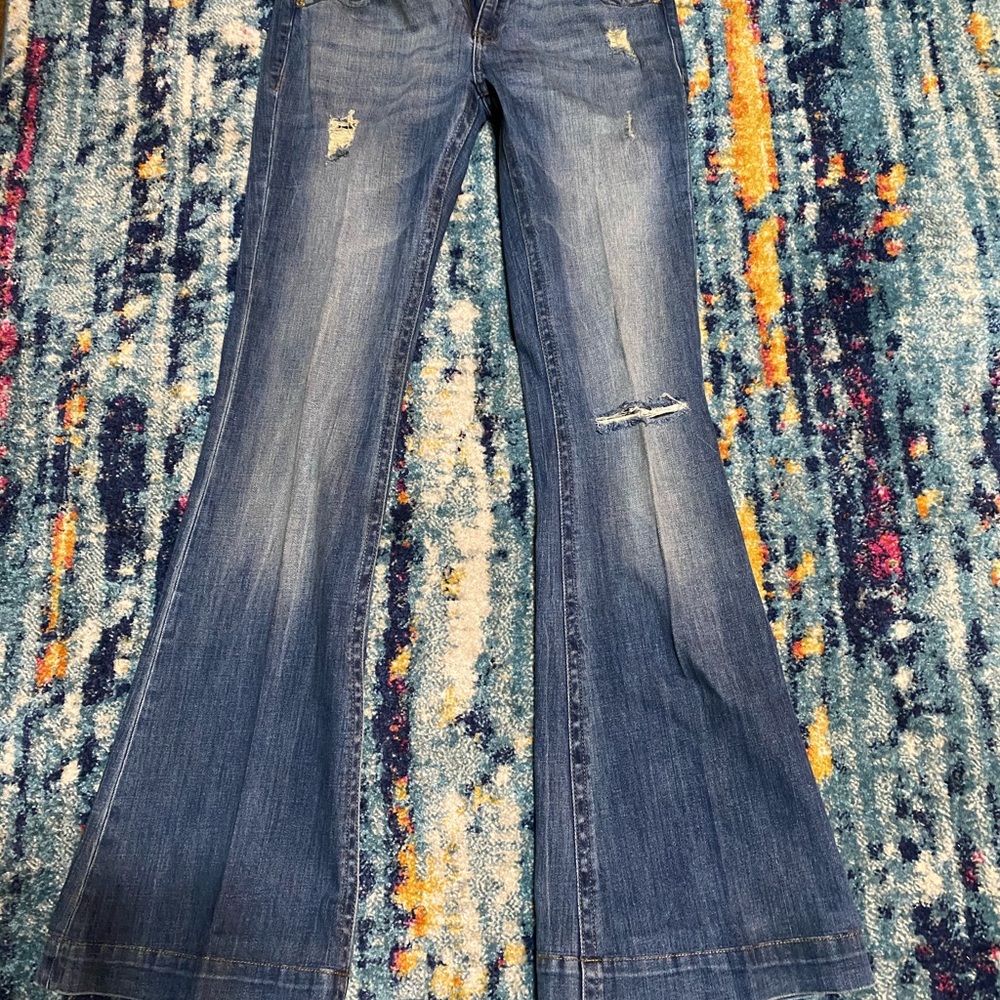 DL1961 hybrid joy flare jeans